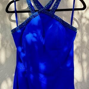 Vibrant Blue Formal Dress